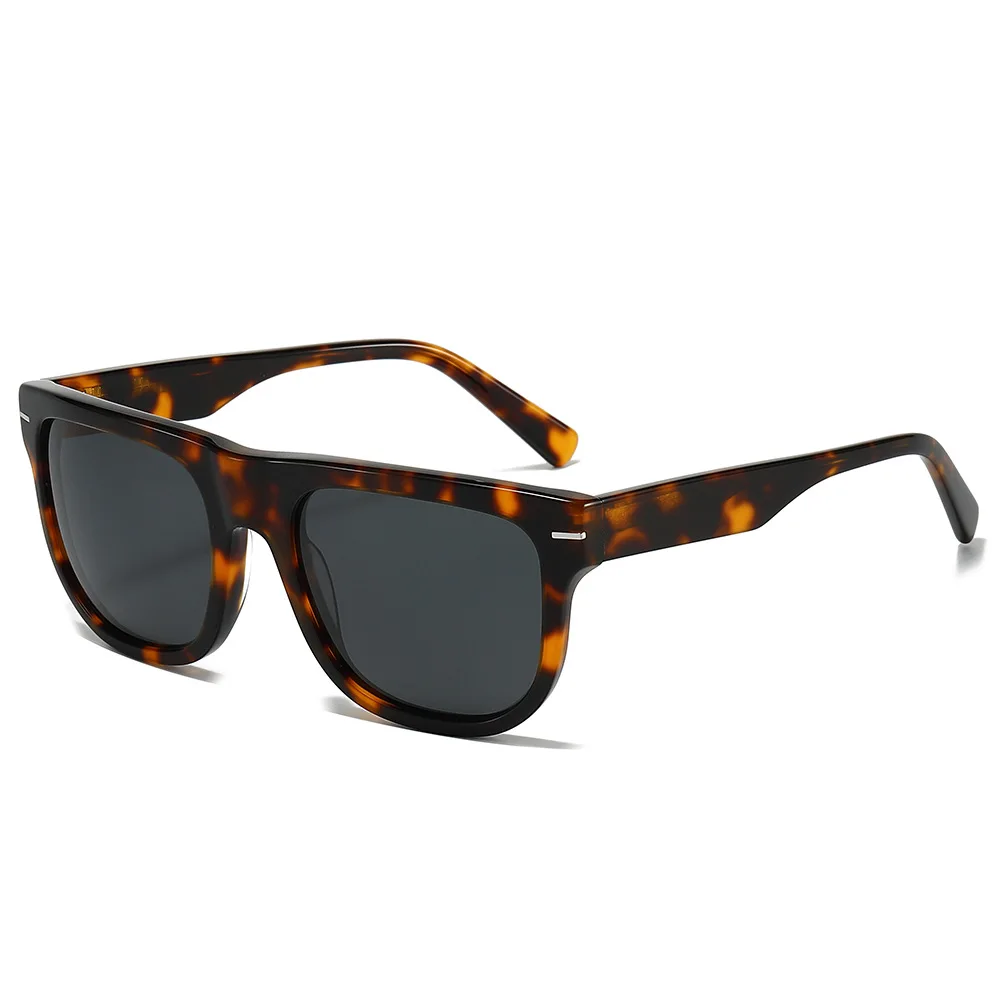 

1543 Premium Acetate Sunglasses for Men Women, Retro Fashion Square Sun Glasses, Vintage Classic Rectangular Shades 603427