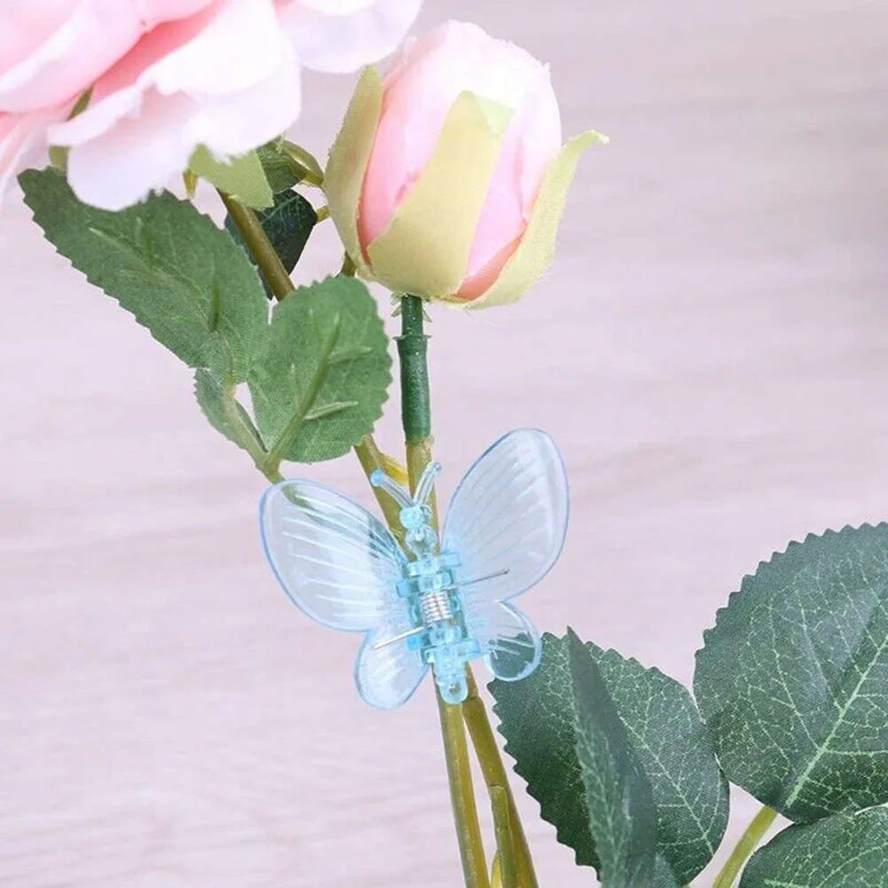 

Зажимы для фиксации виноградной лозы, 30 шт., пластиковые зажимы для поддержки растений для орхидей и цветов, улучшают здоровье и продуктивность растений