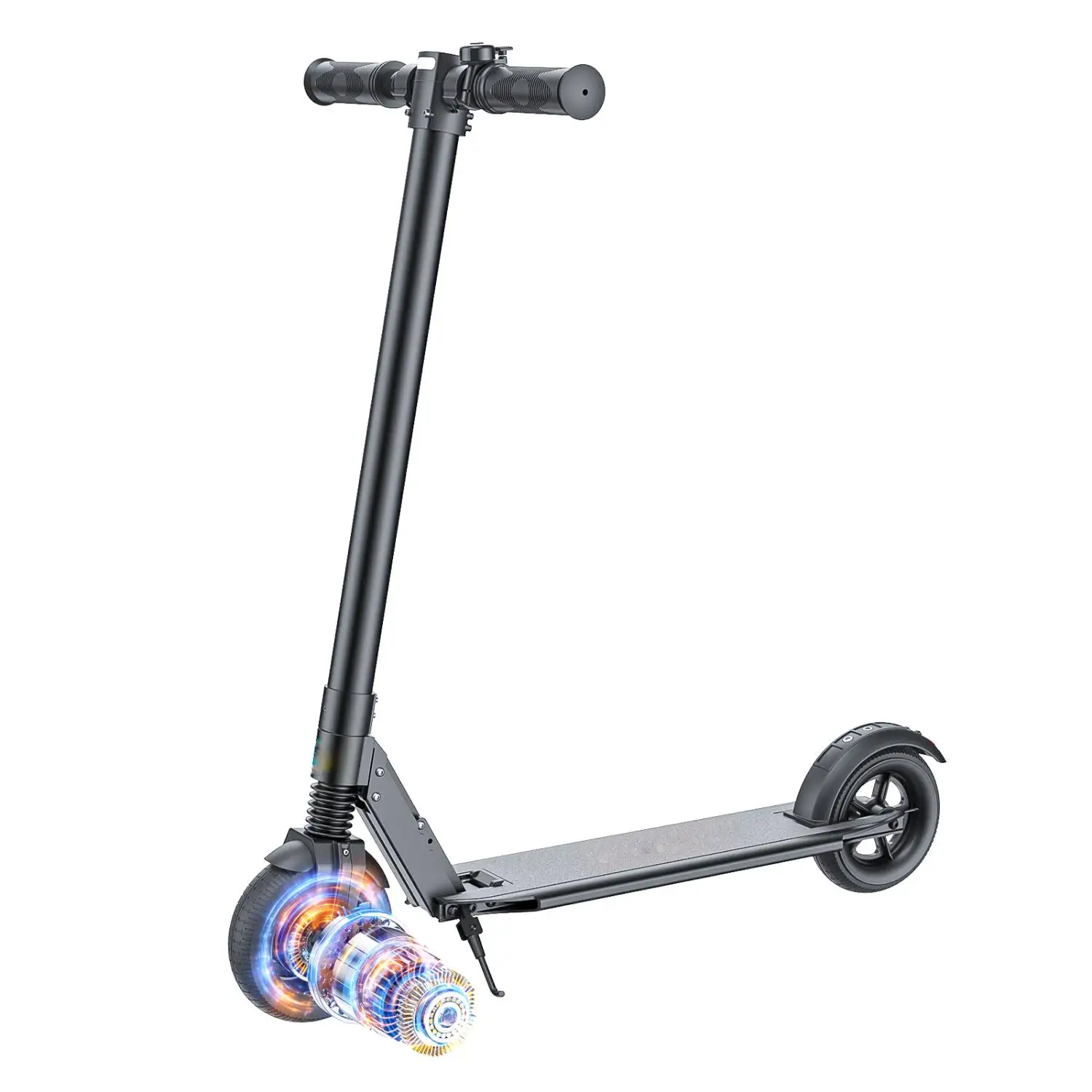 

Electric Scooter 250W Powerful Motor,Max 25 Miles Ranges for Adults&Kids,Folding E Scooter with Dual Braking,Cruise Control