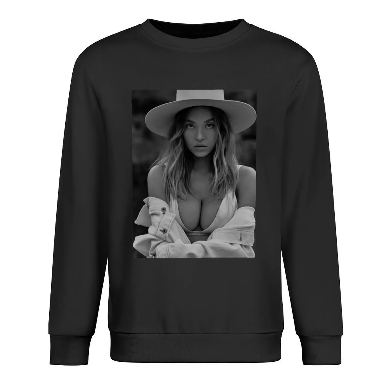

sydney sweeney art Pullover mens clothes clothes for men autumn new products anime clothes sweatshirts for men