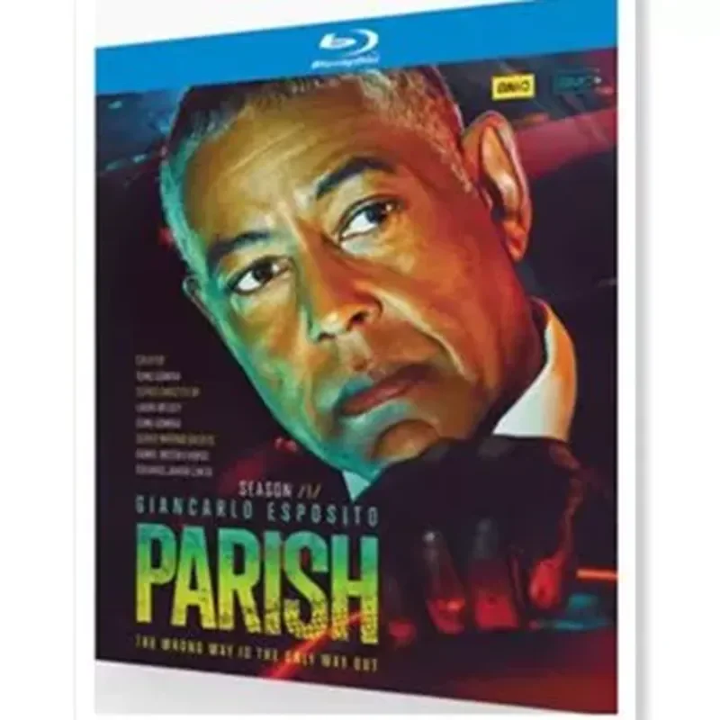 

BD Blu-ray Ultra HD American Drama Parrish Season 1 2 Discs CD Box Chinese and English Subtitles