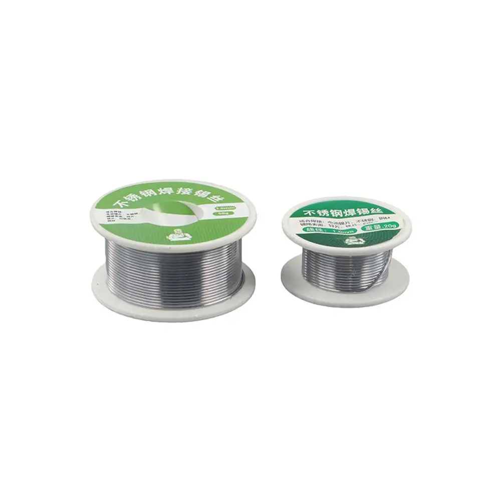 20g/50g Low Temperature Solder Wire Lighter No Gas Welding Wire Stainless Steel Nickel Aluminum Soldering Wire Soldering