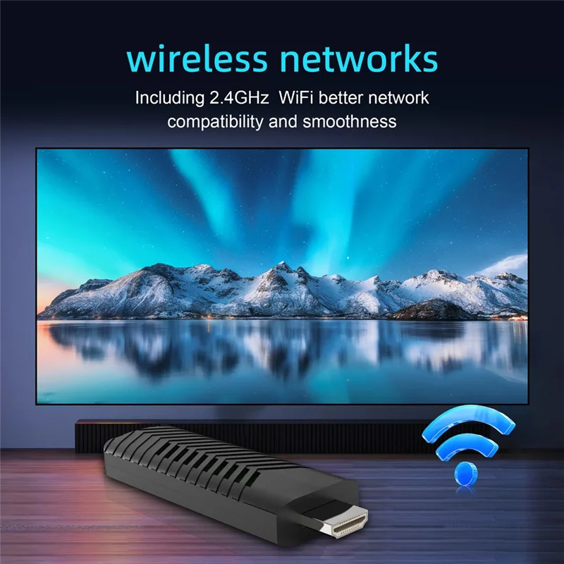A73E-For Andriod TV Stick 2.4G Wi-Fi TV Box For Google For Andriod With 1G RAM 8G ROM