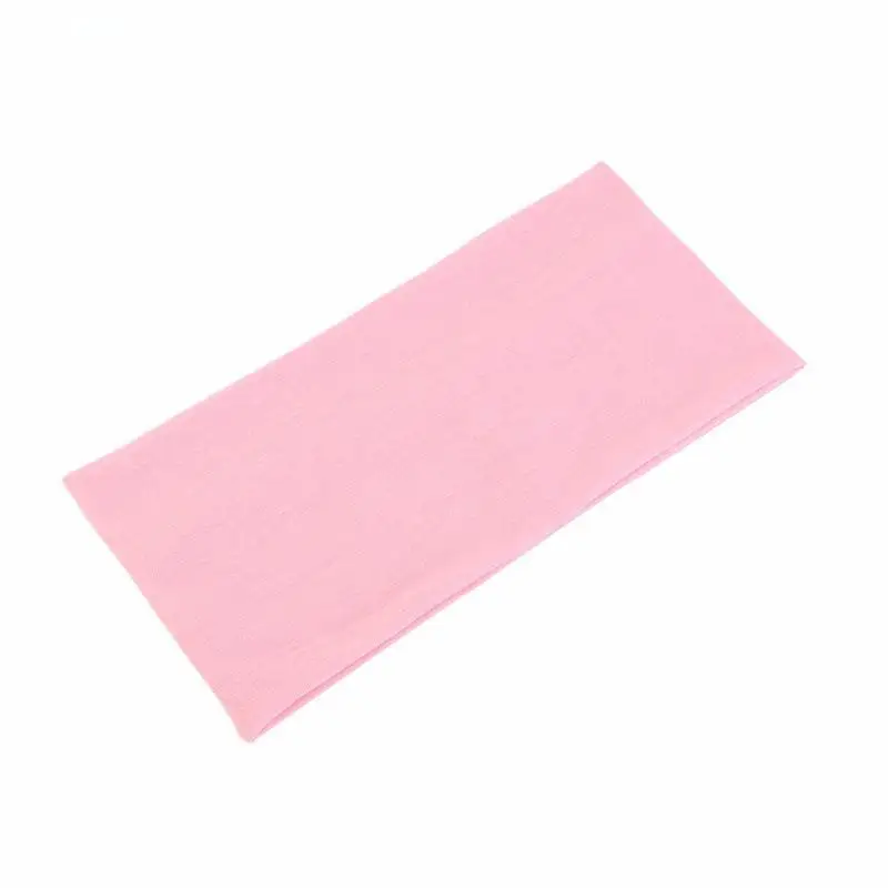 Unisex einfarbiges, verbreitertes, elastisches Yoga-Übungs-Stirnband, Laufen, Radfahren, Outdoor-Sport, Schweißband – Detail 11
