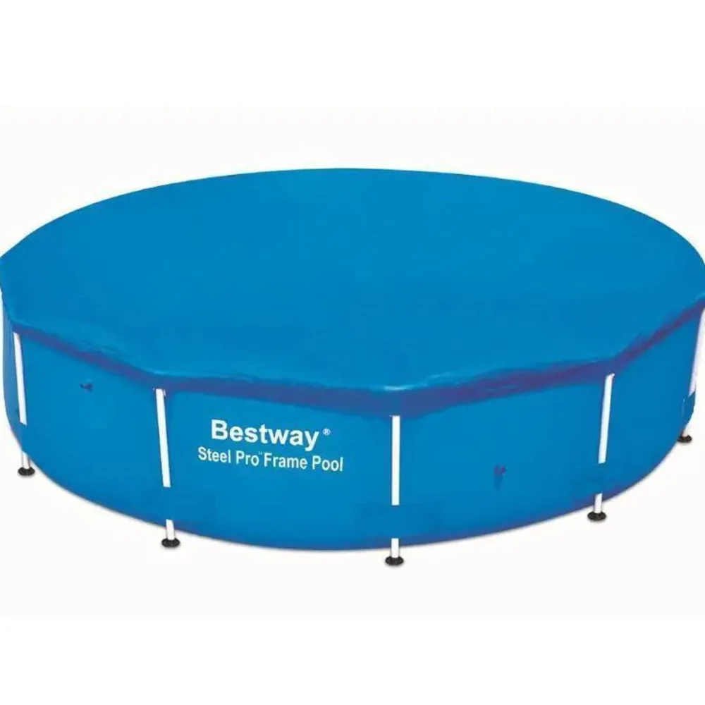 

Пластиковое покрытие Bestway 58037E диаметром 370 см для бассейна 366 см / крышка 146 дюймов для пруда 12 футов, защита от листьев, пыли, холода