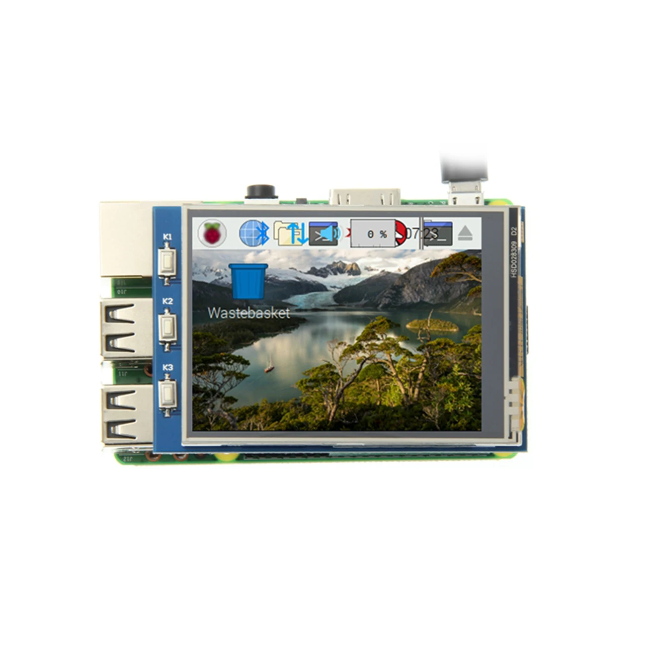 Panel táctil TFT LCD para Raspberry Pi GPIO, 2,4/2,8 pulgadas, 320x240