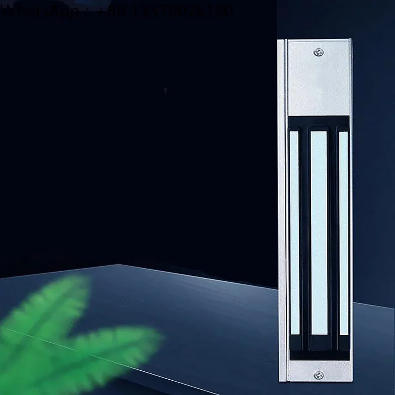 280kg magnetic lock waterproof electromagnetic suction lock single and double door delay feedback concealed electronic lock