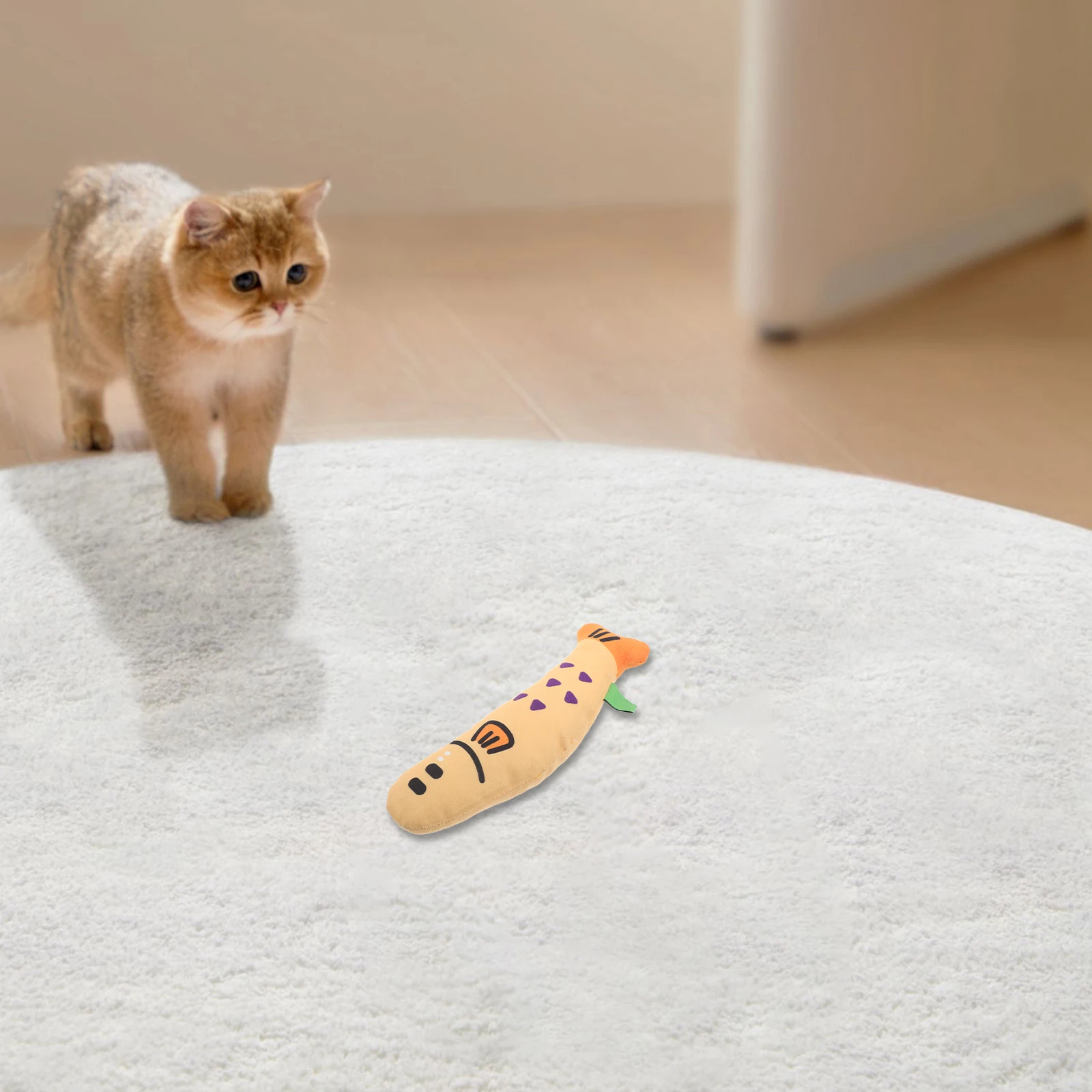 

Cat For Indoor Cats Chew Catnip Interactive Engaging Plaything Kitten Boredom Relief Soft Sturdy Fabric Longlasting Fun Hunting