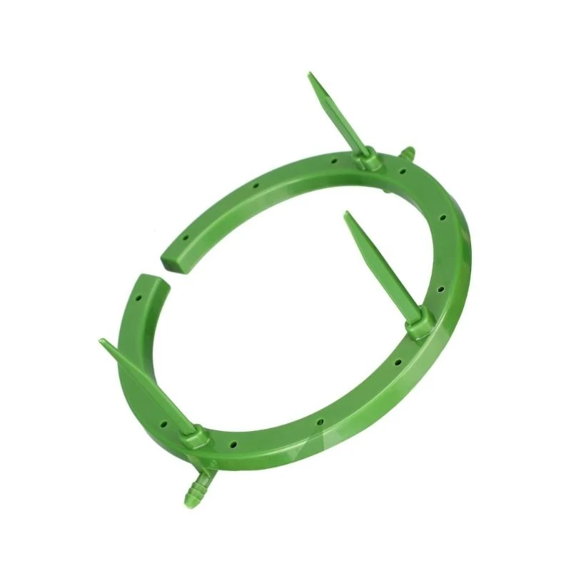 Dripper annaffiatura automatica piante e8bd con anelli emettitore a goccia da giardino a 3 gambe