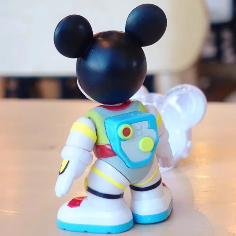 Disney Mickey Criativo Kawaii Figura Anime, Espaço Boneca Astronauta, Movie Holiday Gift, Personalizado, Desenhos animados bonitos, Ornamento de mesa