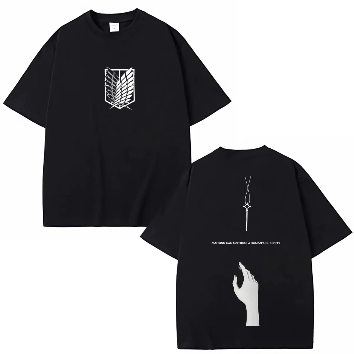 camisetas-graficas-vintage-do-anime-japones-attack-on-titan-com-emblema-do-corpo-de-exploracao-t-shirts-manga-para-homens-e-mulheres-oversized-100-algodao