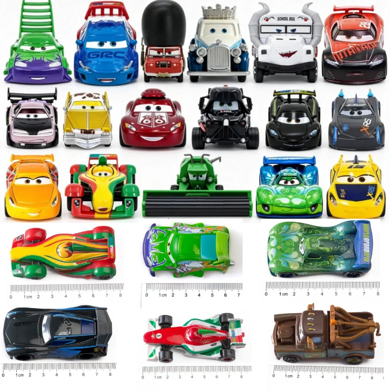 NEUES Sammler-Spielzeugfahrzeug Rennfahrzeug 4-13CM 1:55 Legierungs-Spielzeugmodell Mini Cartoon Rennauto Spielzeug Geburtstags- und Neujahrsgeschenke