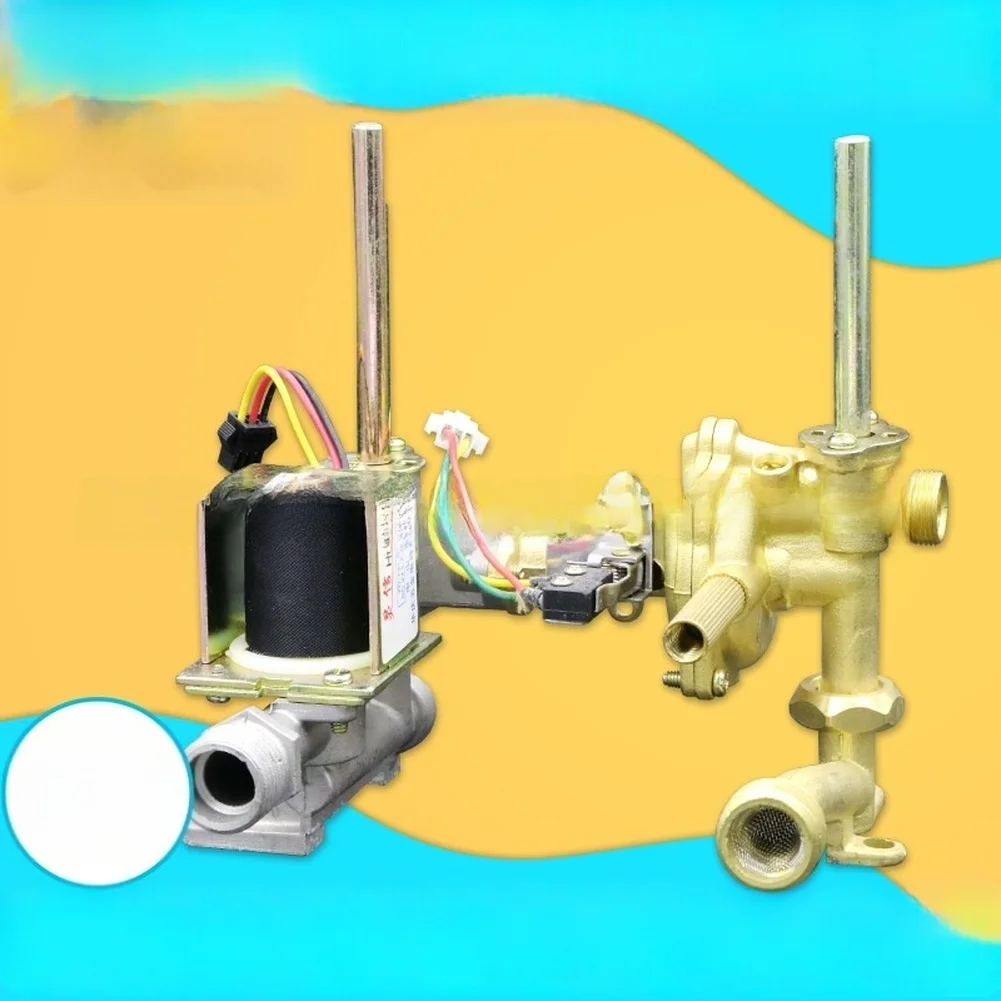 Gas Water Heater Valve Assembly with Copper Regulator and Water Pressure Switch for Residential Gas Water Heaters