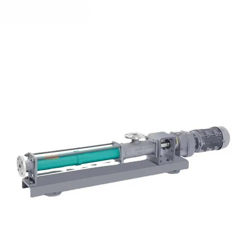 G-type stainless steel screw rotor filter press feed pump sewage treatment equipment