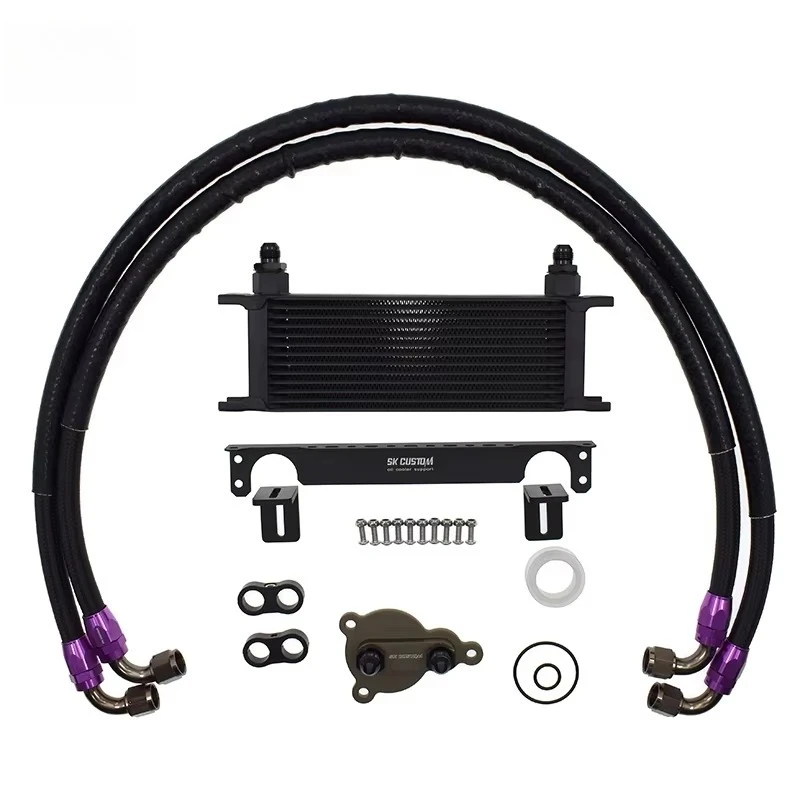 

For Honda Fit GK5 GR9 1.5L 1.8L CVT Gear Box Kit With Sandwich Plates Transmission Oil Cooler Kit