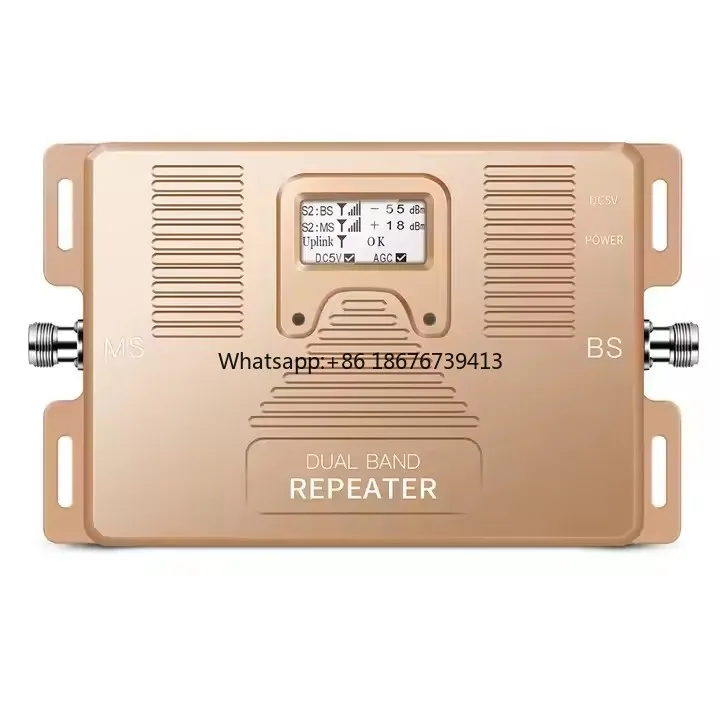 5G Mobile Signal Repeater Network Booster  900 MHz 2100 MHz B5 B8 B3 B1 GSM 2 3 4G LTE Cell Signal Improvement 4G Signal Booster