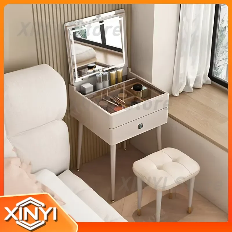 Small Drawers Dressing Table Bedroom Makeup Stool Luxury Vanity Table Corner System Cheap Penteadeira Lounge Suite Furniture