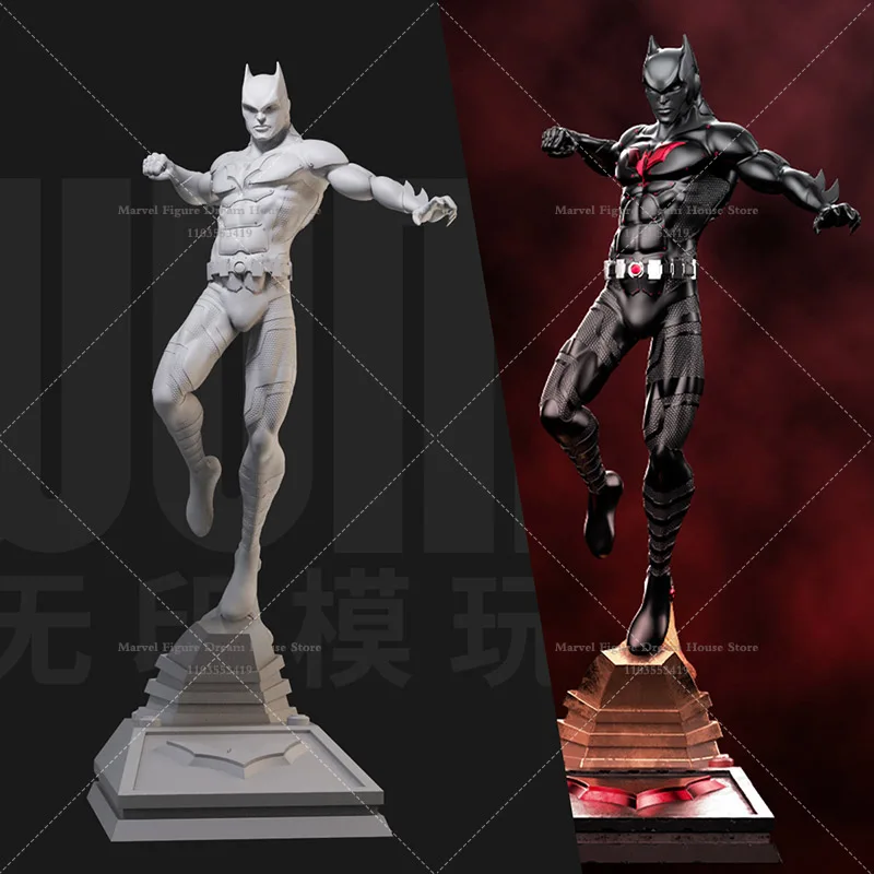 1/24 1/18 Scale DC Batman Beyond Terry McGinnis Black Close Fitting Suit Comic DIY Self-assembled GK 3D Resin Un-panited Doll