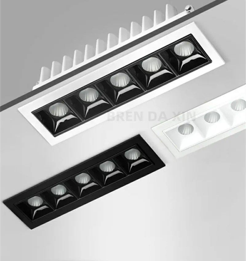 Dimmable LED Downlights, Spotlights 2W, 4W, 6W, 10W, 20W, 30W, Anti-Glare COB Ceiling Lights, CERR Strip Lights, Indoor Lighting