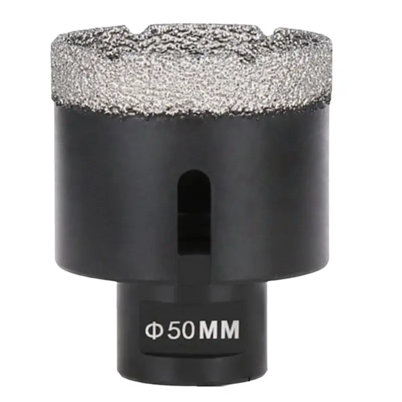 

Y42A-Diamond Drill Bit Tile Stone Drill Bit Tool 1 Piece Marble Granite M14 Cutting Machine Drill 50Mm Thread Brazing Hole Opene
