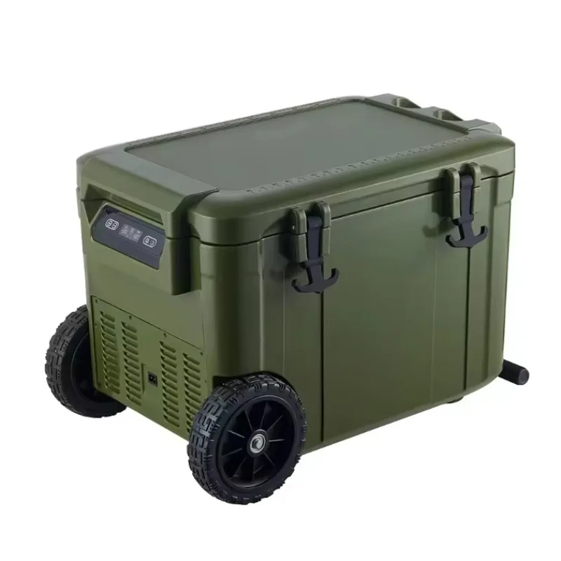 

Tom AutoWholesale 45L 12 Volt Refrigerator for Boat High Quality 12v Compressor Portable Camping 24v Dual Zones Refrigerator