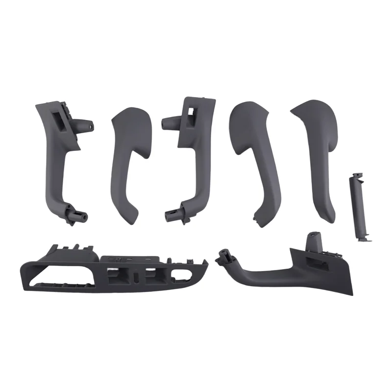 

New Premium Gray Interior Door Handle Grab Cover Set For VW Golf 5 Gti MK5 Jetta MK5 LHD 1K4868049C