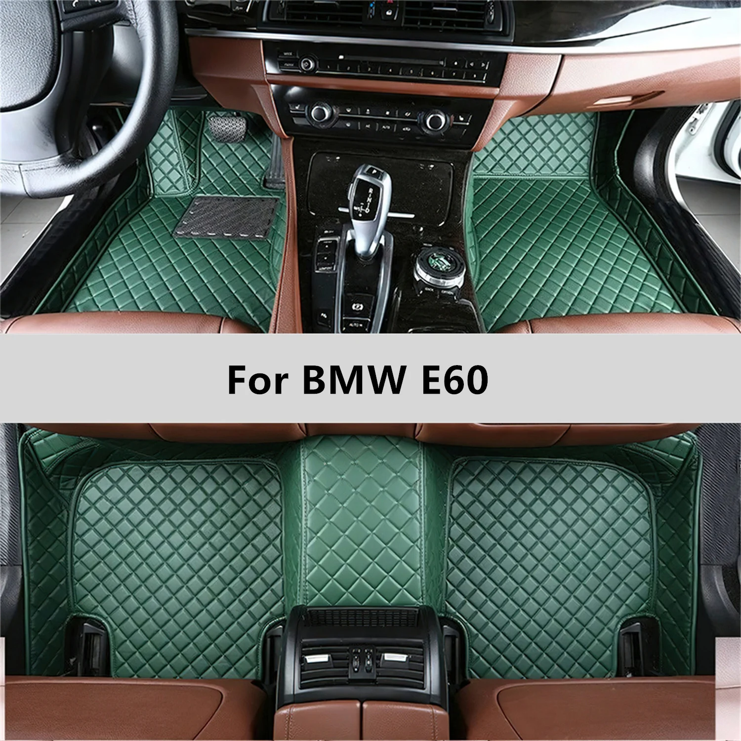 

Автомобильные коврики на заказ для BMW E60 2004 2005 2006 2007 2008 2009, напольный коврик, автомобильные коврики, аксессуары для мужчин и женщин, аксессуары для интерьера