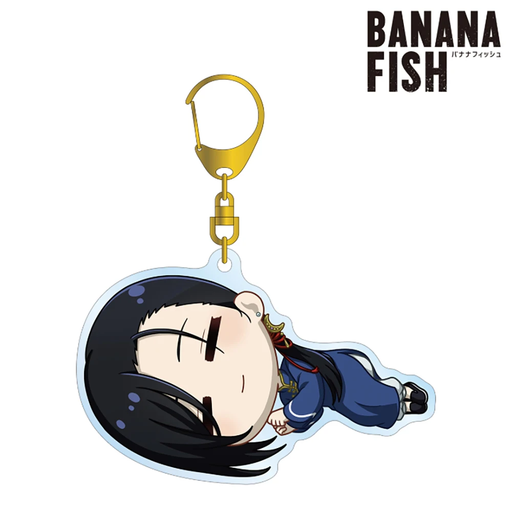 Anime Banana Fish Acrylic Keychain Ash Lynx Okumura Eiji Cartoon