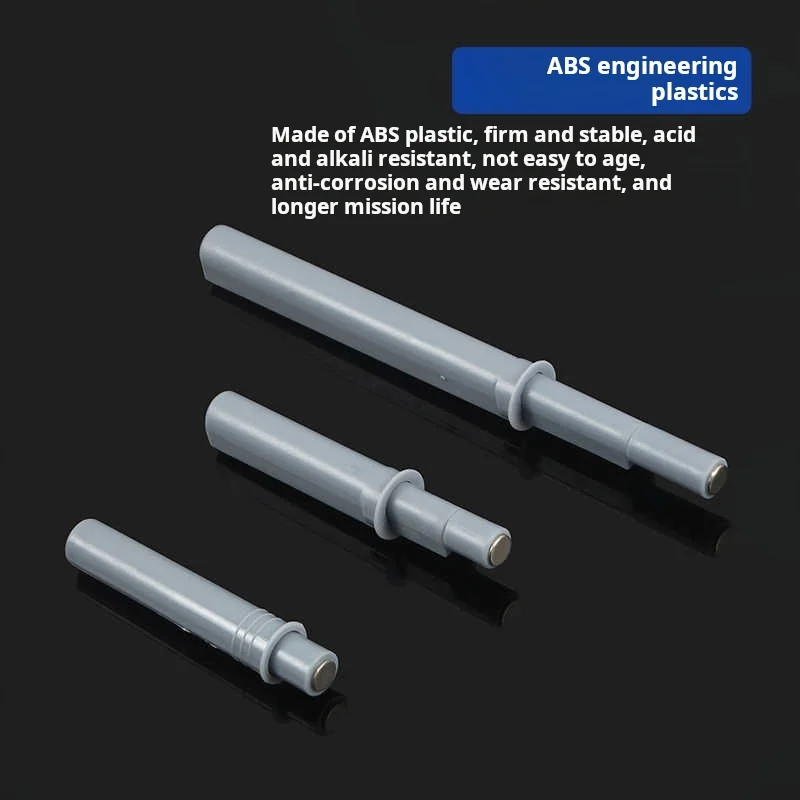 2PCS Cabinet Door Rebounding Device Press Type Self Rebounding Device Clothing Cabinet Invisible Door Rebounding Device