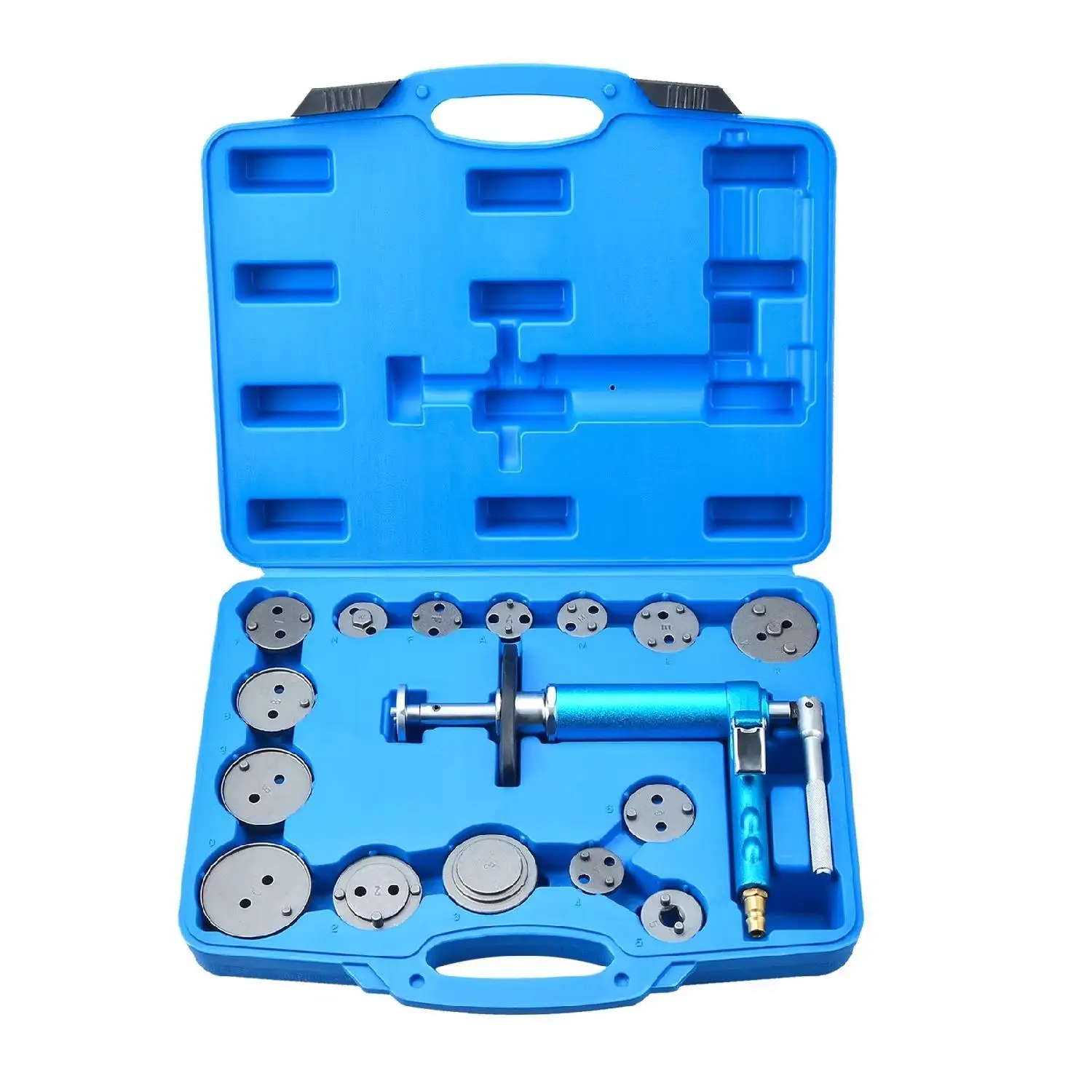 

16PCS Other Vehicle Automotive Repair Tools Universal Air Powered Rewind Kit Pneumatic Brake Caliper Wind Back Tool Set