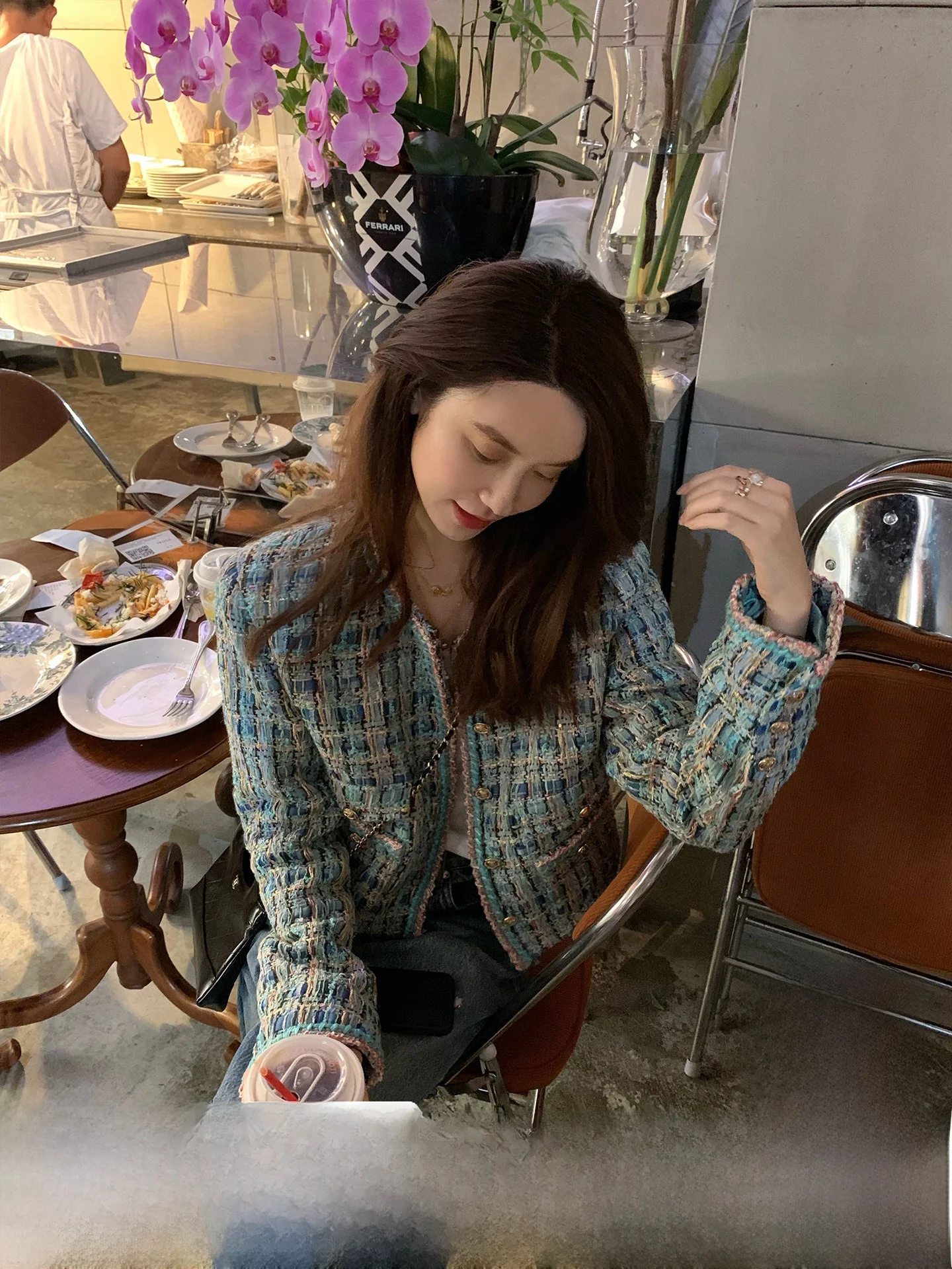 

Пояс ручной работы Thevever Zhang Da Private Label с тяжелыми золотыми бусинами и декоративной отделкой, плетеный, для маленьких черных платьев и жакетов