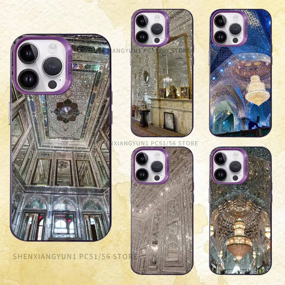 

Beautiful Crystal Palace Phone Case For iPhone 17 16e 16 15 14 13 12 11 Pro Max X XR XS MAX Back Cover