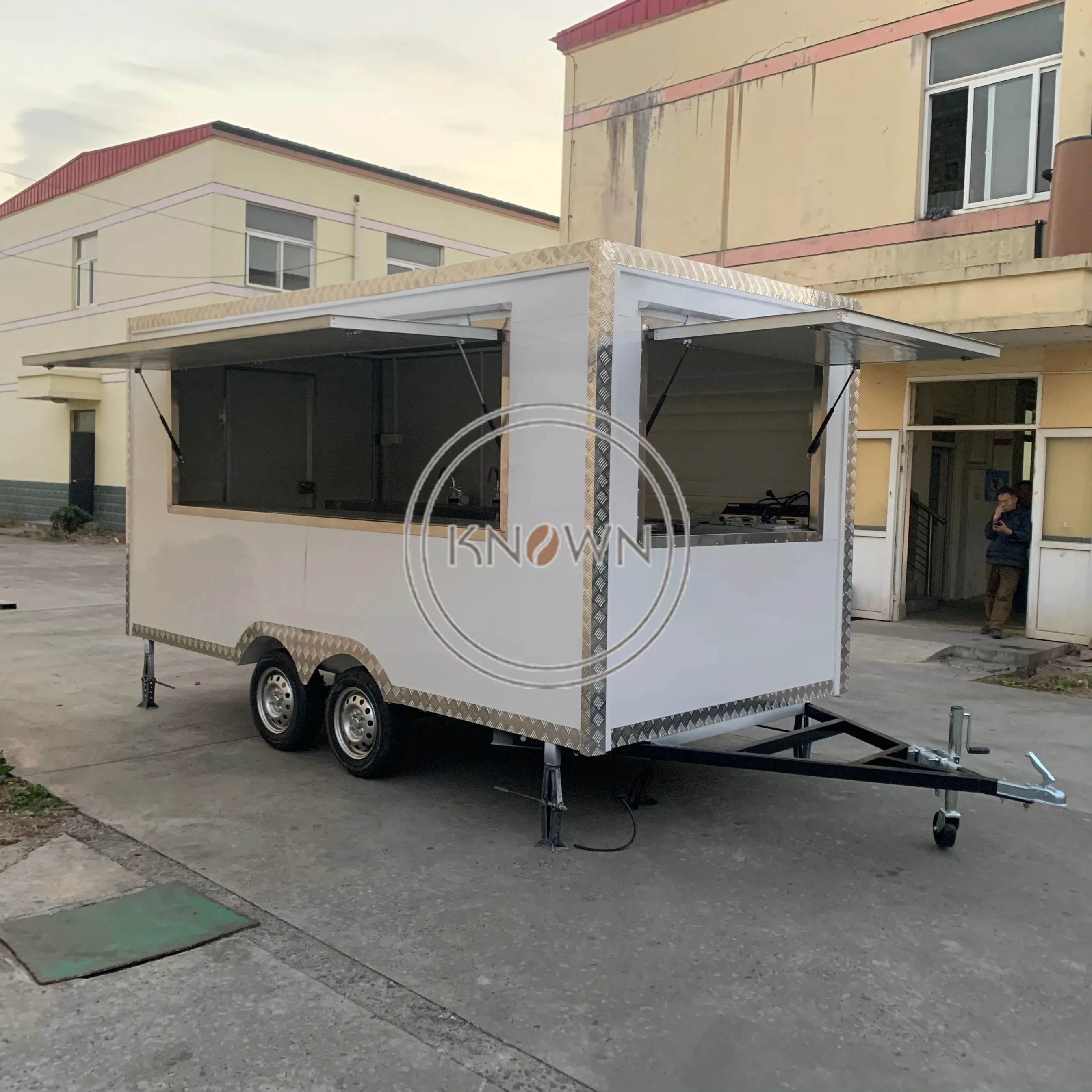 ヴィンテージの中国料理の自動販売パニーニ,アイスクリームとコーヒーのローリングカート,米国のトレーラー,ケータリング,コンセッショントラック,グルメトレーラー,ケータリング