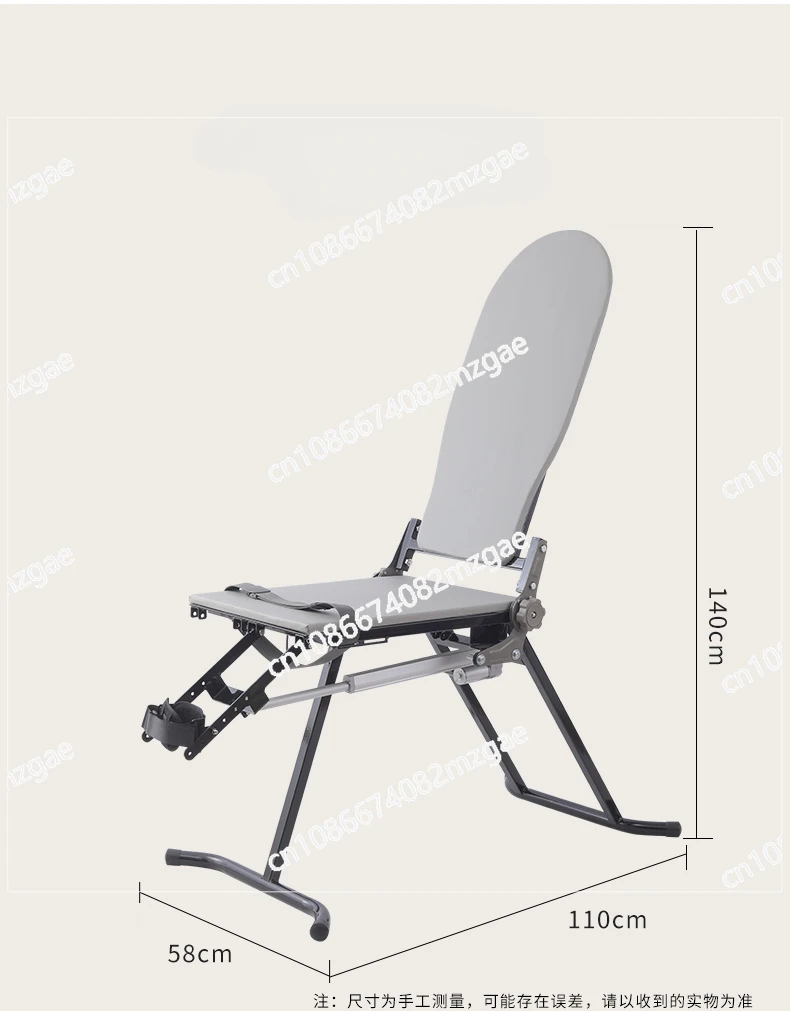 Post operative hemiplegic exercise equipment for lower limb knee bending fracture, home leg training