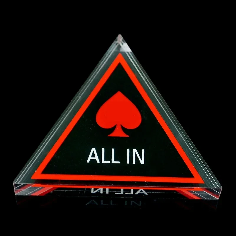 رقاقة بوكر تكساس على الوجهين ، ملحقات الكازينو ، لوحة ألعاب الترفيه ، نادي البوكر على الطاولة ، ALLIN الزجاجي ، 1: