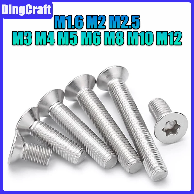 Six-Lobe Torx Flat …