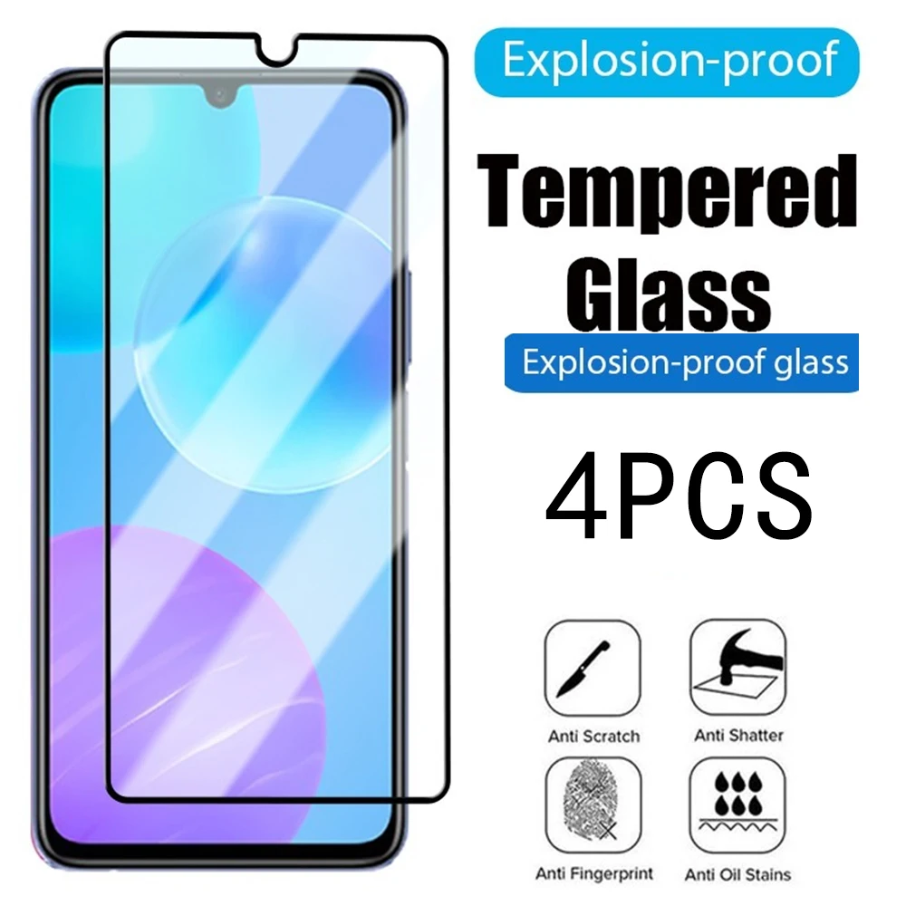 4IN1 Full Protective Glass for Realme 10 9 Pro Plus 8 8i Screen Protector for Realme C30 Q3 Q5 Pro  Tempered Glass