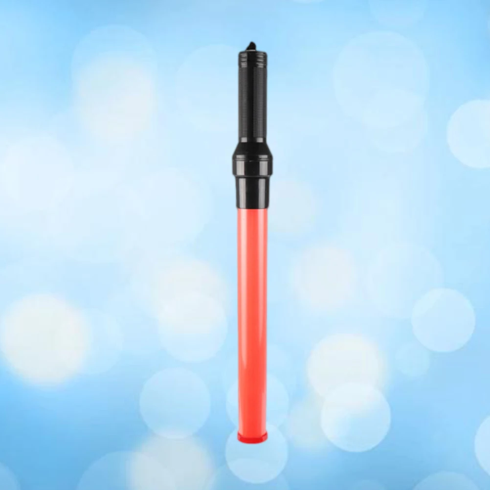 

LED Beacon Stick 54 Cm Red Safety Warning Roadside Signal Baton Traffic Glow Long Distance Flash Camping Hiking