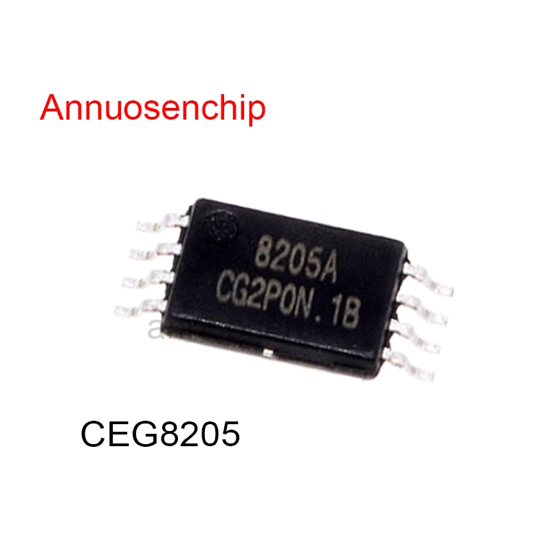 20PCS New and Original Dual N-Channel Enhancement Mode Mosfet  82058205A CEG8205A TSOP-8 CEG8205