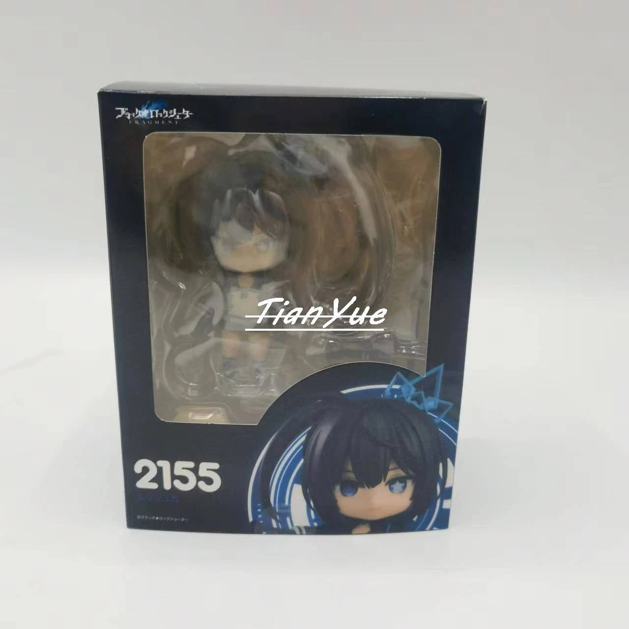 Anime BRS BLACK ROCK SHOOTER FRAGMENT Erishuka 2155 cute girl  Figure Model Toys Christmas Gift 10cm