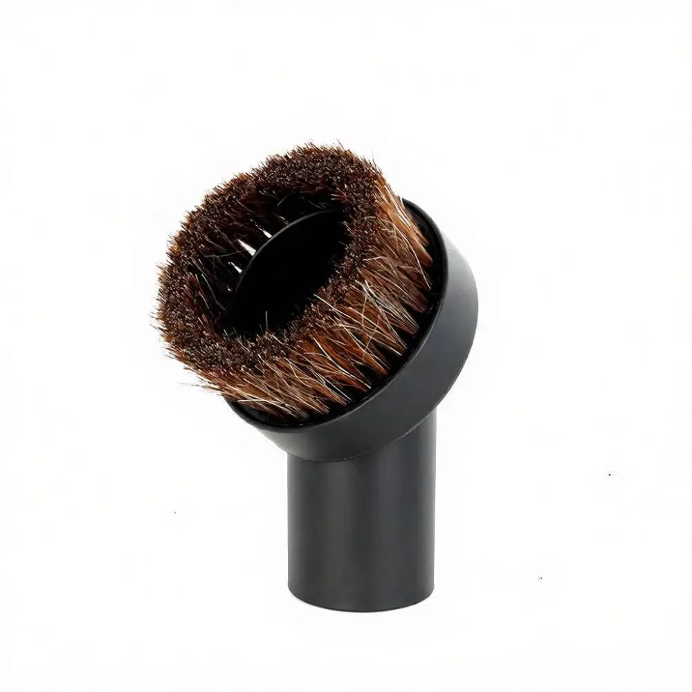 Vacuum Cleaner Part Kit Round Brush Flat Suction Nozzle For 32mm 35mm Pipe Adapter Home Cleaning Dusting Attachment