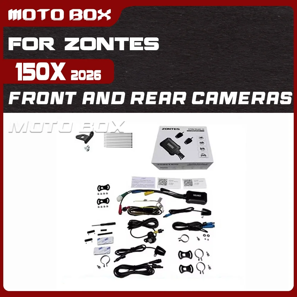 

For ZONTES ZT150X Scooter Original Modified Front Rear Camera Dash Cam Mounting Bracket Kit
