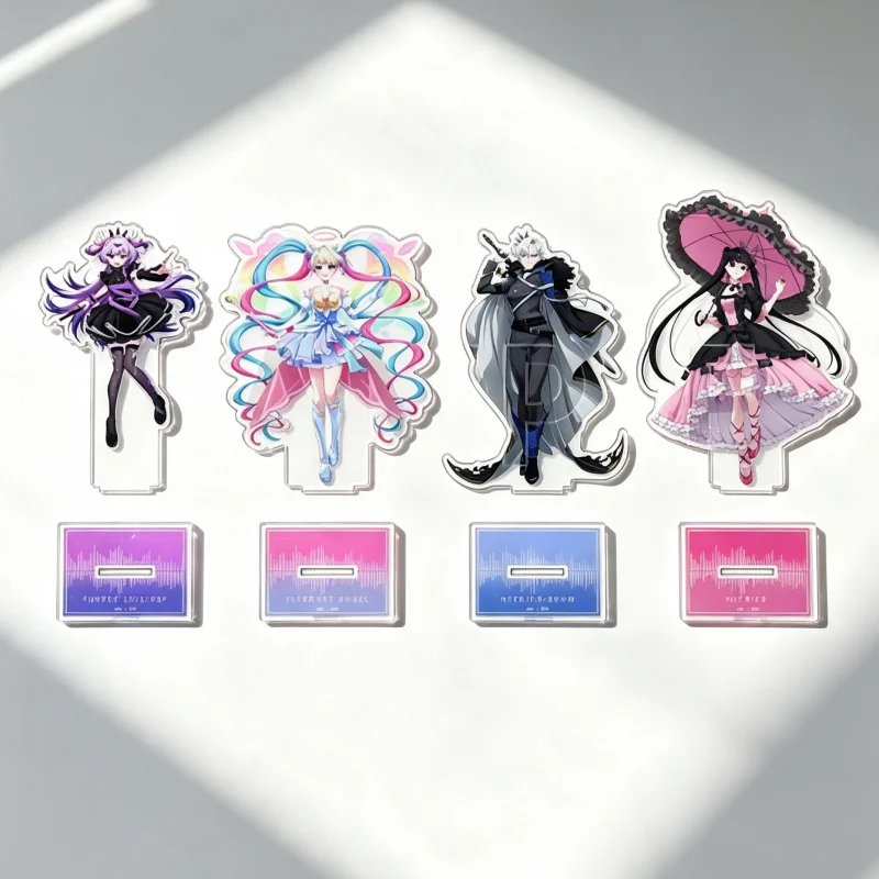 Anime Needy Streamer Overload OMGkawaiiAngel Acrylic Stand Model Plate Keychains Desktop Ornament Festivals Gifts