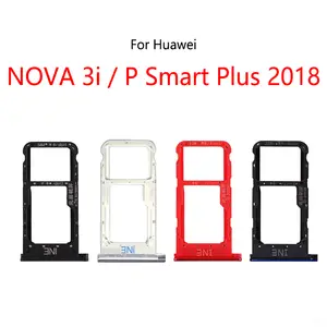 Bilashmart SIM Card Slot Tray Holder Sim Card Reader Socket Huawei Nova 3i / P smart + / P Smart Plus 2018