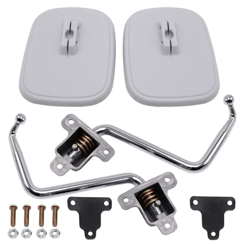 ABTC-Pair Of Left And Right Door Mirrors For Toyota Land Cruiser 40 Series BJ40 BJ42 FJ40 FJ45 HJ45 HJ47 FJ55 Replacement