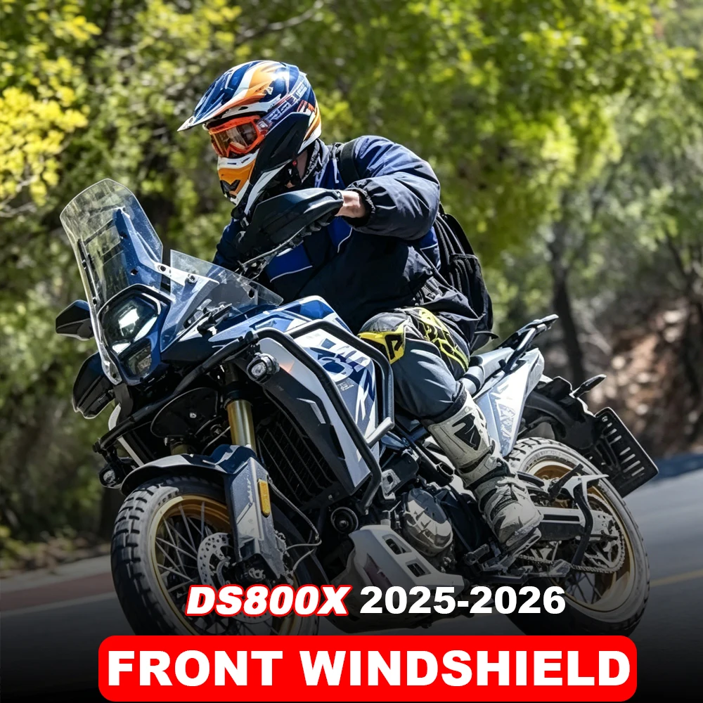 

Motorcycle Front Sport Windshield Fairing Deflector For VOGE DS800X Windscreen Spoiler Deflector DS 800X 2025-2026 Accessories