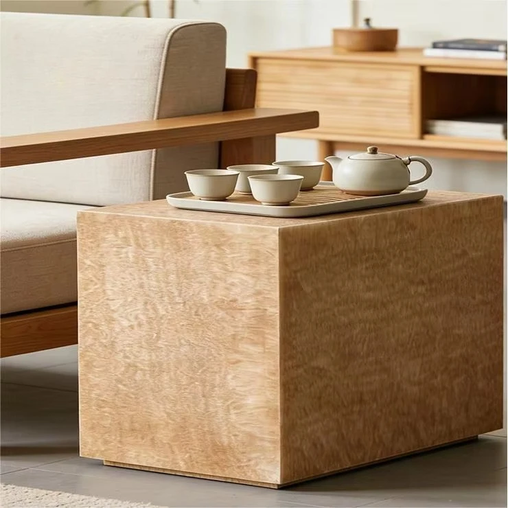 

#Modern Natural Stone Material Thick Top Heavy Duty Structure For Sofa Side Small