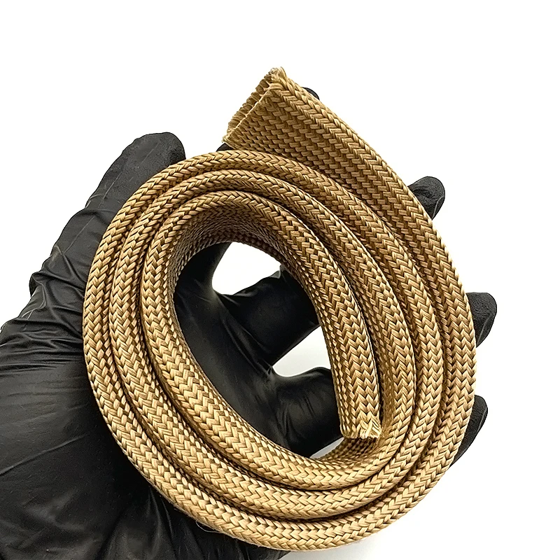 Inner Diameter of 1-30mm, 800 Degree Fiberglass Sleeve, Resistant to High Temperature Without Shrinkage or Deformation