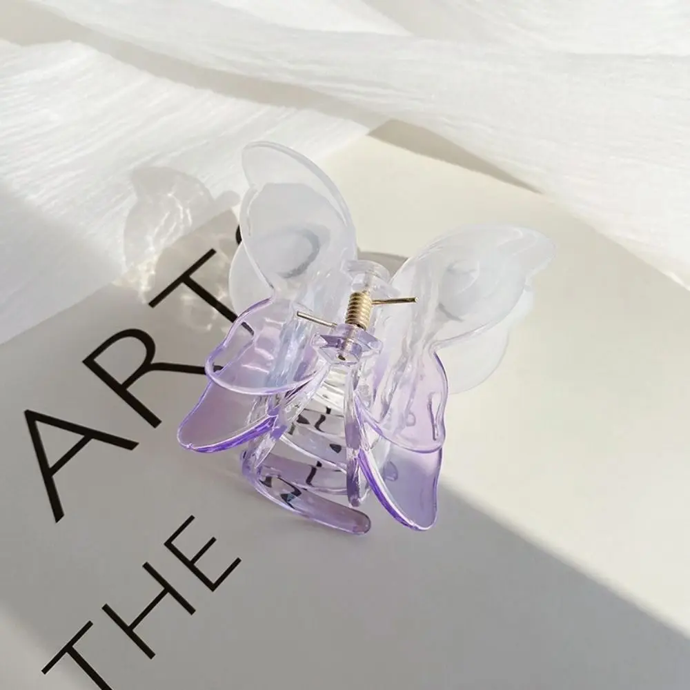 جديد ملون مشبك شعر كليب ماتي شفافة دبوس الشعر إكسسوارات الشعر التدرج مشبك شعر النساء