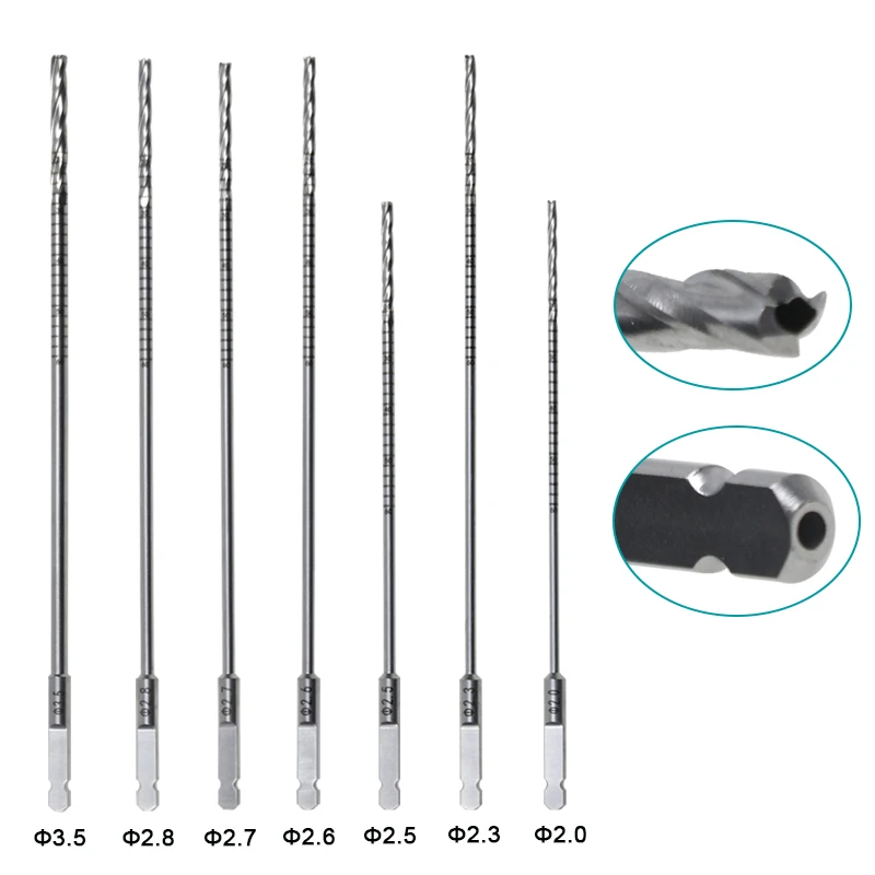 AO Orthopedic Bone Drill Bit Stainless Steel AO Quick Fit Drill Bits Autoclavable Orthopedic Instrument pet